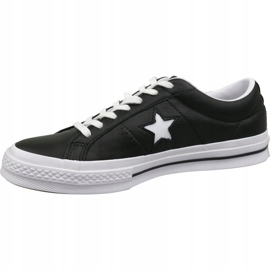 Converse One Star Ox 163385C cipő fekete 1