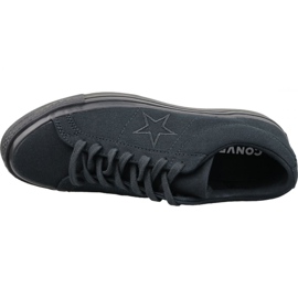 Cipő Converse One Star Ox M 163380C fekete 2
