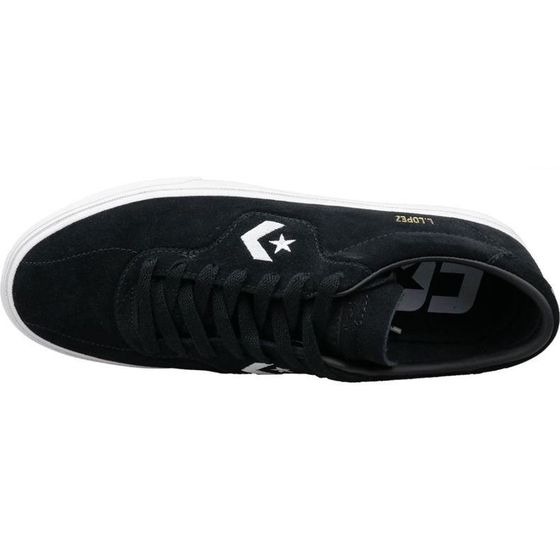 Converse Louie Lopez Pro Low M 163261C cipő fekete 2