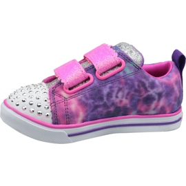 Skechers Sparkle Lite Jr 20147N-PRMT Cipő rózsaszín 1