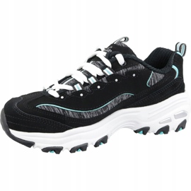 Skechers D'Lites W 11936-BKTQ Cipő fekete 1