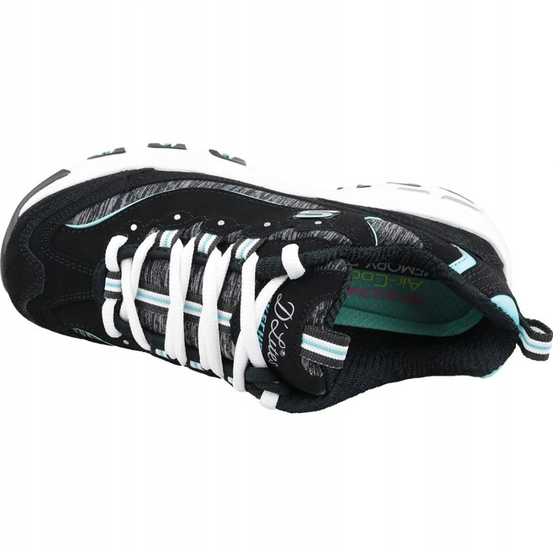 Skechers D'Lites W 11936-BKTQ Cipő fekete 2