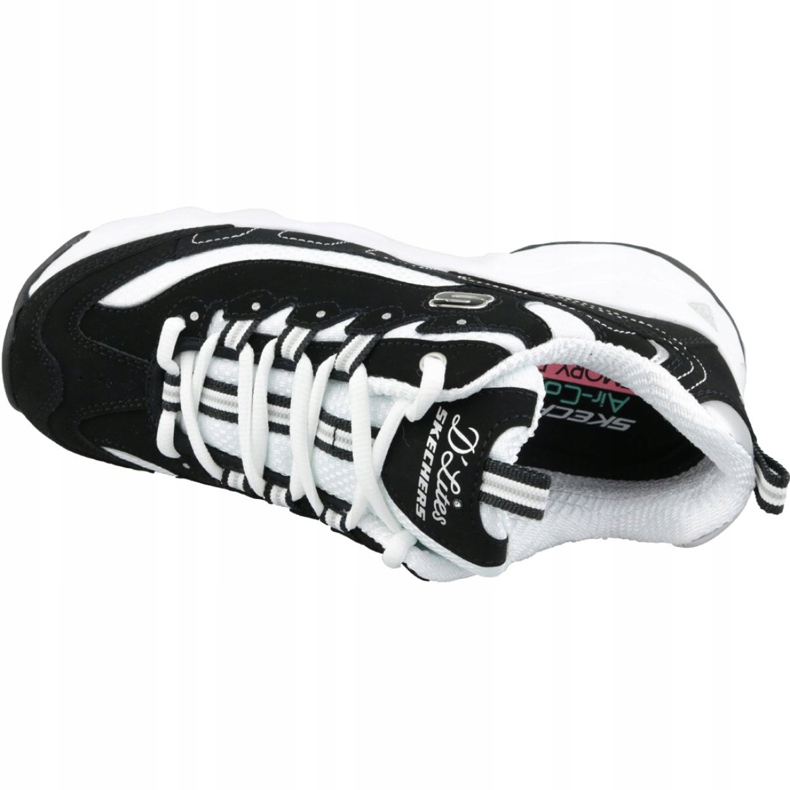 Skechers D'Lites 3.0 W 12956-BKW Cipő fekete 2