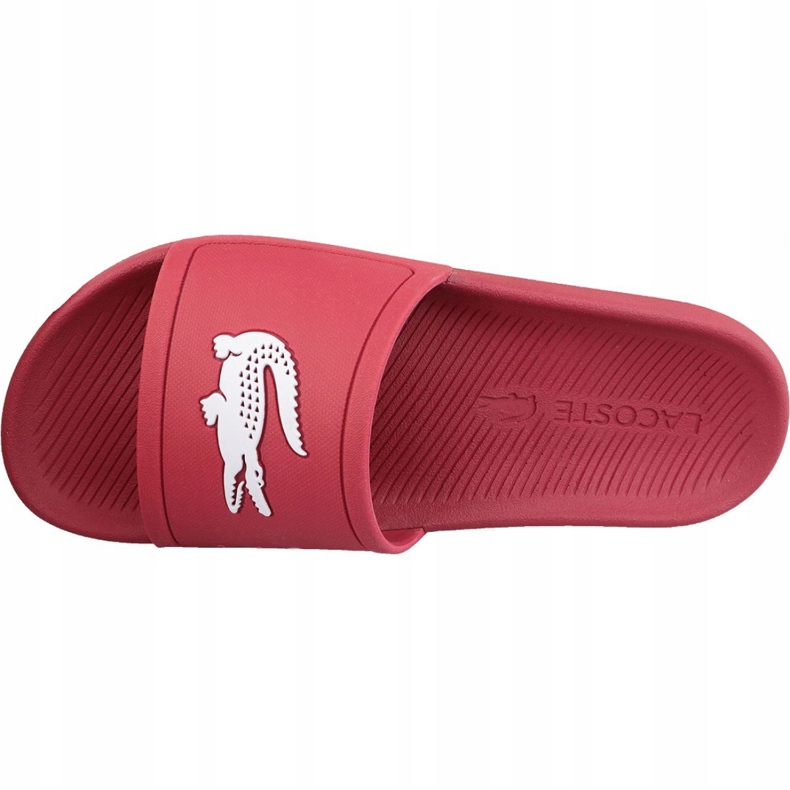 Lacoste Croco Slide 119 1 M 737CMA001817K piros 2