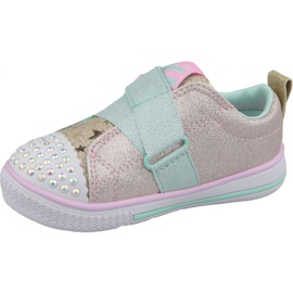 Skechers Twinkle Play Jr 20138N-GDMT Cipő sokszínű sárga 1