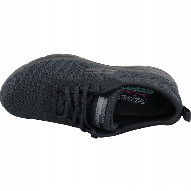 Skechers Flex Appeal 3.0 W 13070-BBK Cipő fekete 2