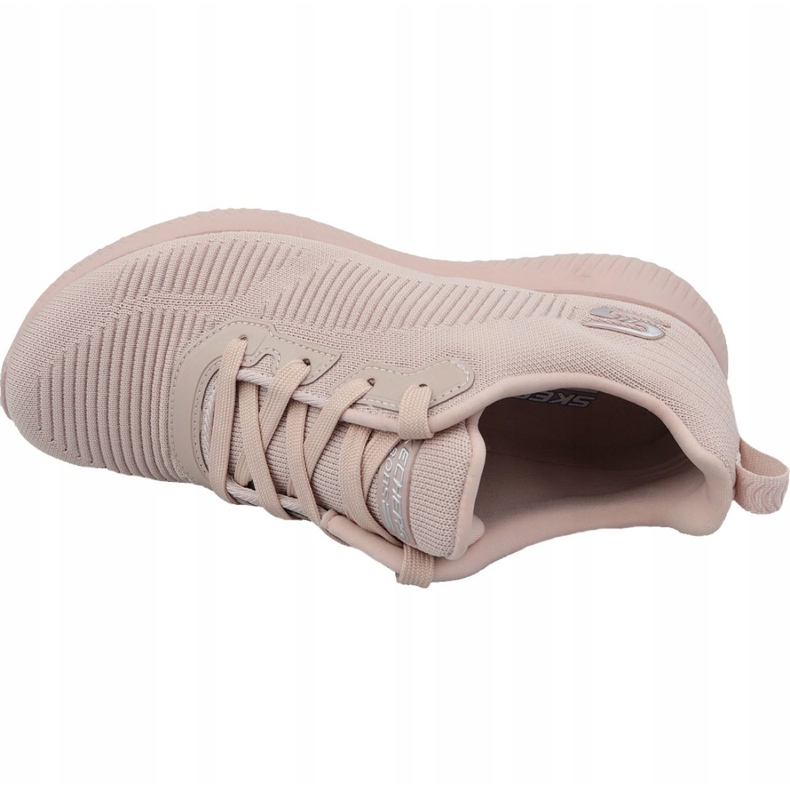 Skechers Bobs Squad W 32504-PNK Cipő rózsaszín 2