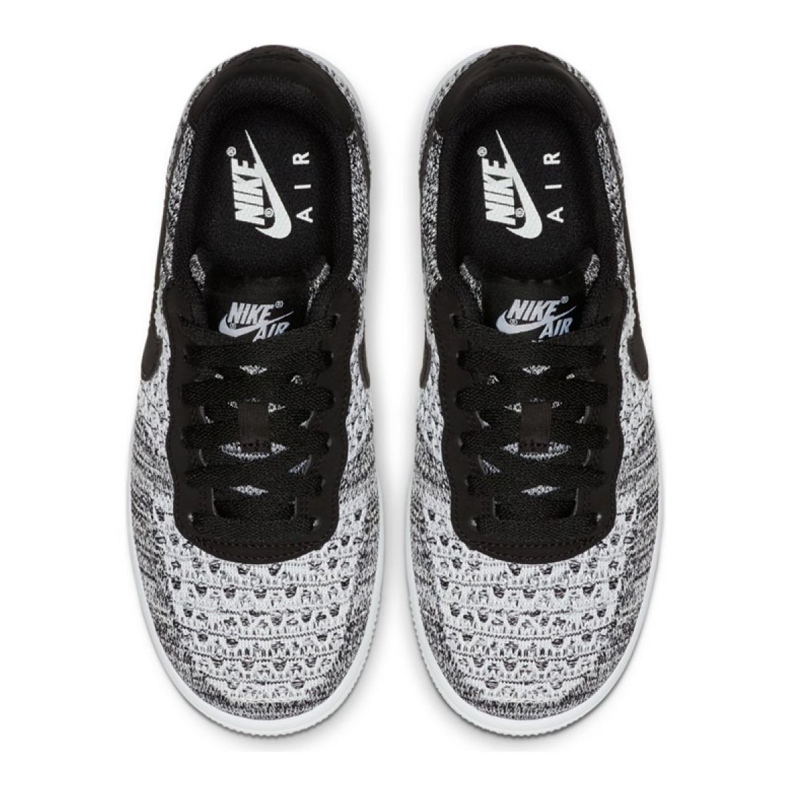 Nike Air Force 1 Flyknit 2.0 Gs Jr BV0063-001 fekete sokszínű 2