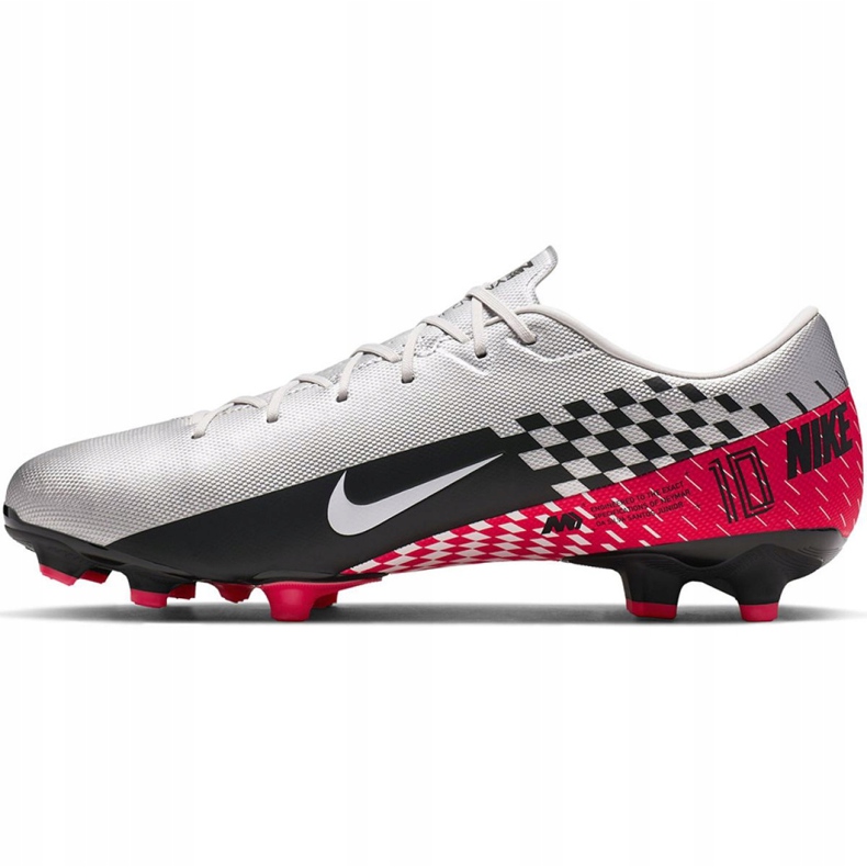 Nike Mercurial Vapor 13 Academy Neymar FG / MG M AT7960-006 futballcipő szürke szürke 2 Nike Mercurial Vapor 13 Academy Neymar FG / MG M AT7960-006 futballcipő szürke szürke 2