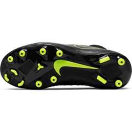 Nike Phantom Vsn Academy Df FG / MG Jr AO3287-007 futballcipő fekete fekete 2