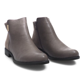 Szürke Klasszikus csizma J0079-3 Szürke 1