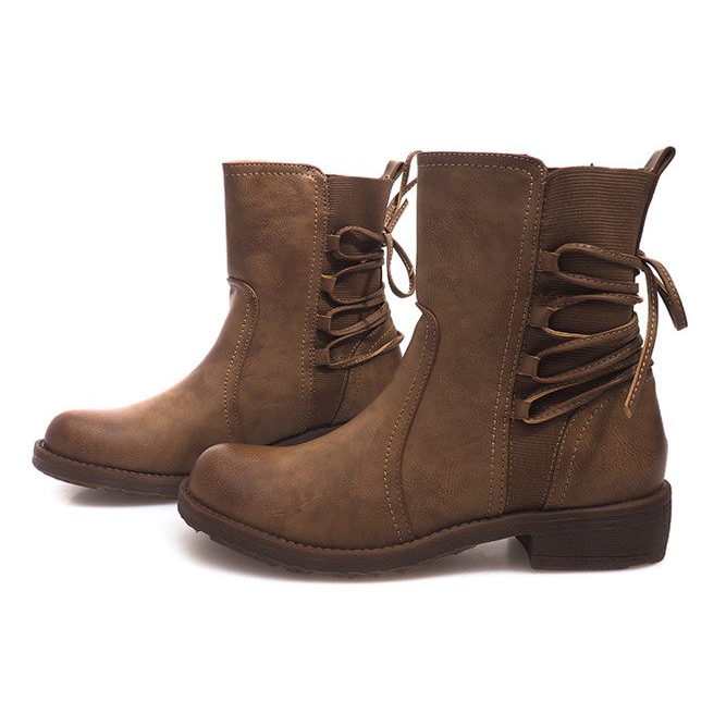 Magas csizma 55435 Khaki sokszínű zöld 1