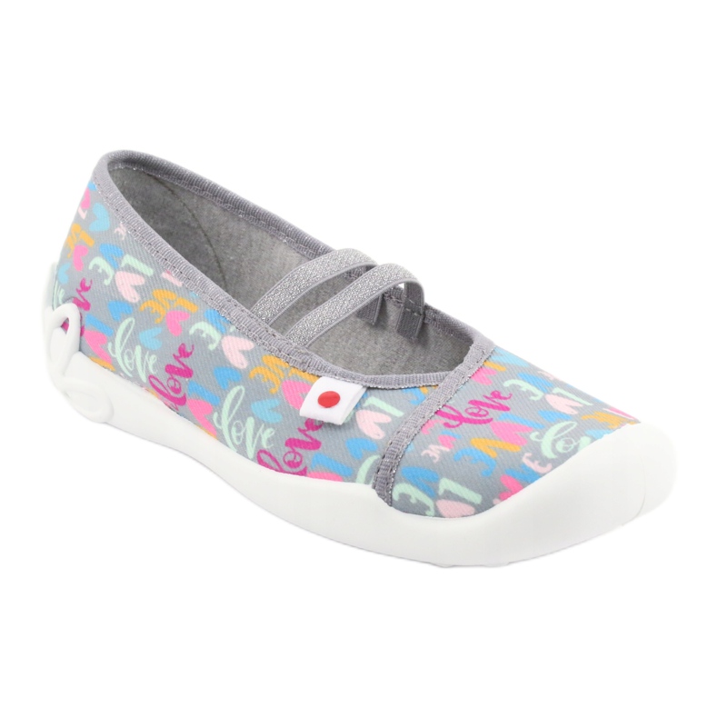 Befado gyermekcipő 116Y261 kék rózsaszín szürke zöld sárga 1