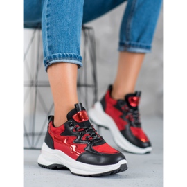 SHELOVET Sportcipő piros sokszínű 2