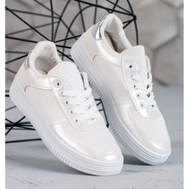 Jumex Kötett sportcipő fehér 1