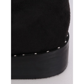 Fekete velúr csizma QT04P Fekete 2 Fekete velúr csizma QT04P Fekete 2