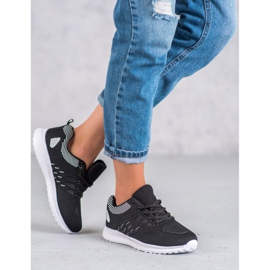 SHELOVET Könnyű sportcipő fekete 2