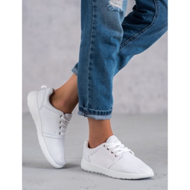 SHELOVET Textil sportcipő fehér 2