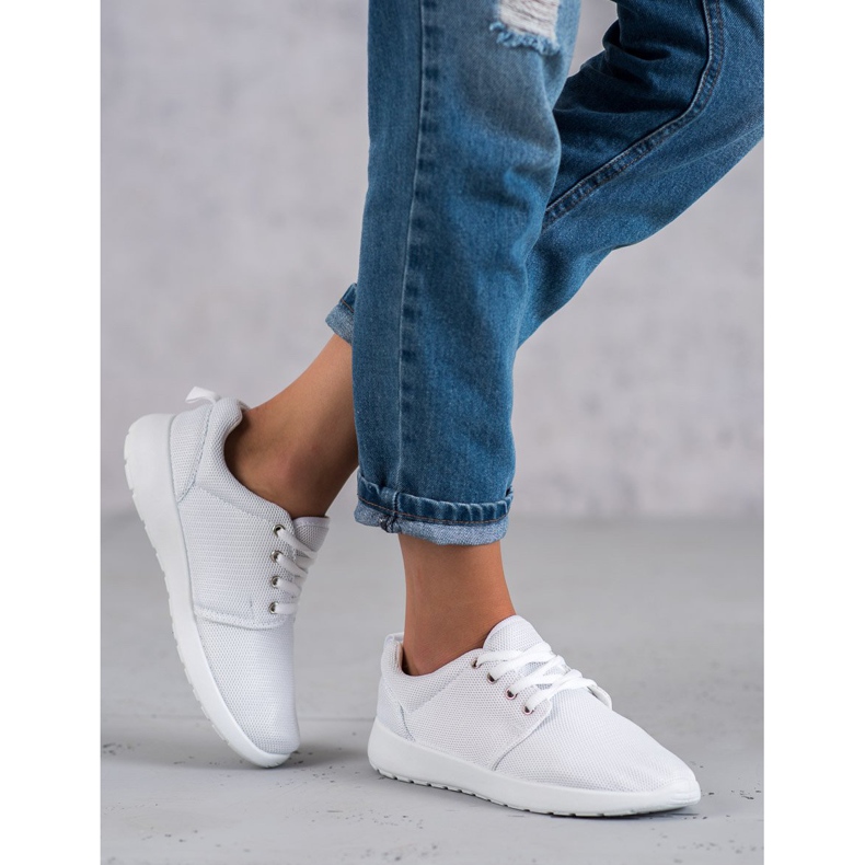 SHELOVET Textil sportcipő fehér 2