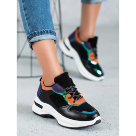 SHELOVET Alkalmi cipők fekete 1