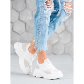 Seastar Sportcipő a platformon fehér 1