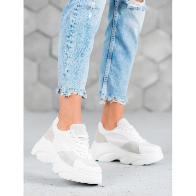 Seastar Sportcipő a platformon fehér 2