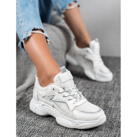 SHELOVET Klasszikus sportcipő fehér 2