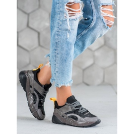 Muto Kényelmes Moro cipők szürke 2