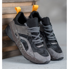 Muto Kényelmes Moro cipők szürke 1