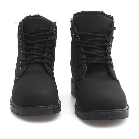 Warm Timber Trappers 8315-1 Fekete 1 Warm Timber Trappers 8315-1 Fekete 1