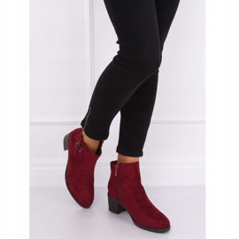 Maroon 8B982 Boros magassarkú nőknek piros 2