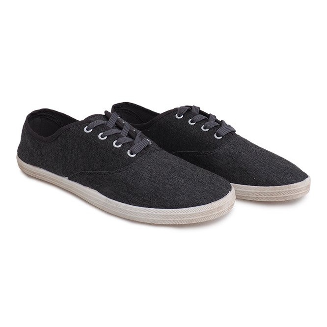 ZS-001 textil cipők szürke 1