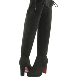 Fekete térdnadrágos csizma Filippo 996 3 Fekete térdnadrágos csizma Filippo 996 3