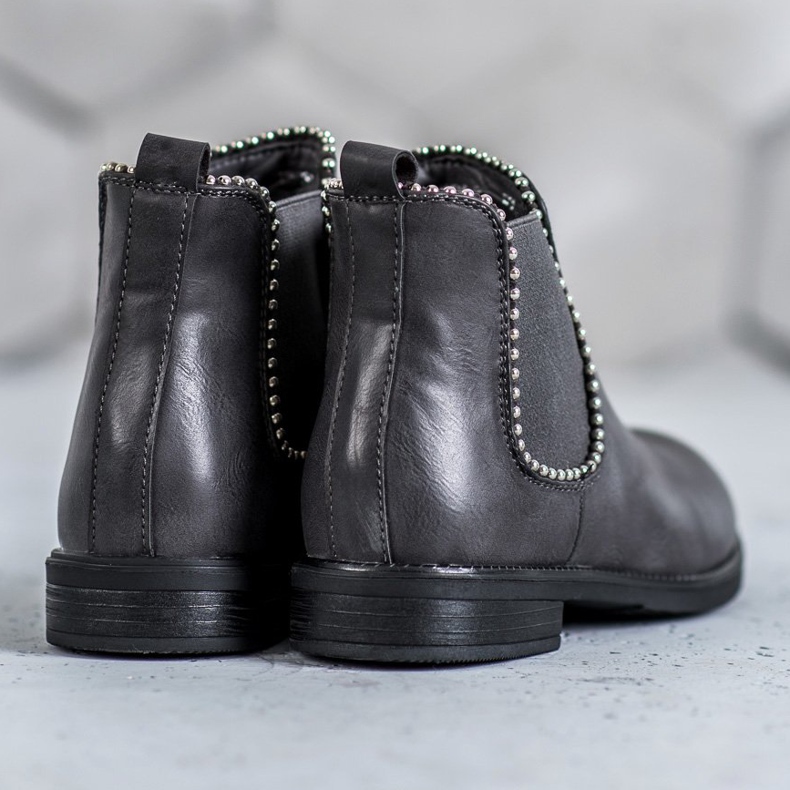 SDS Chelsea csizma fúvókákkal szürke 1