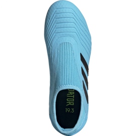 Adidas Predator 19.3 Ll Fg Jr EF9039 futballcipő kék kék 1