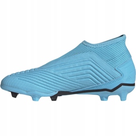 Adidas Predator 19.3 Ll Fg Jr EF9039 futballcipő kék kék 2