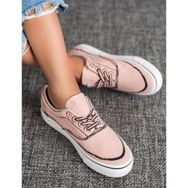 Bestelle Divatos cipők rózsaszín 2