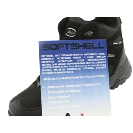 American Club Amerikai trekking téli csizma membránnal fekete 5