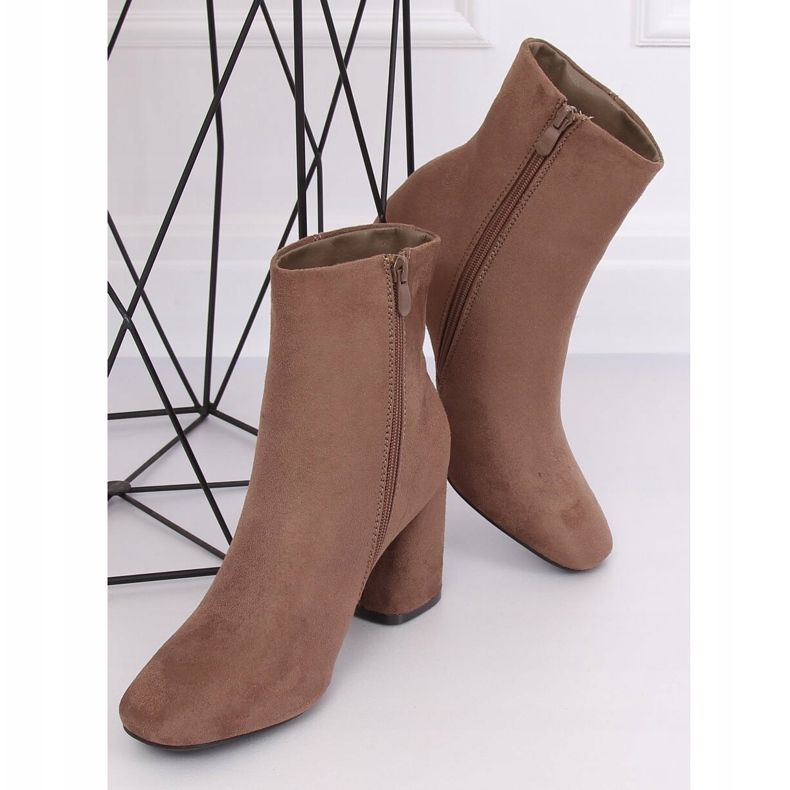 Magas sarkú bézs 3486 Khaki 1