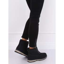 Fekete szigetelésű fa csizma W19-42 Fekete 1