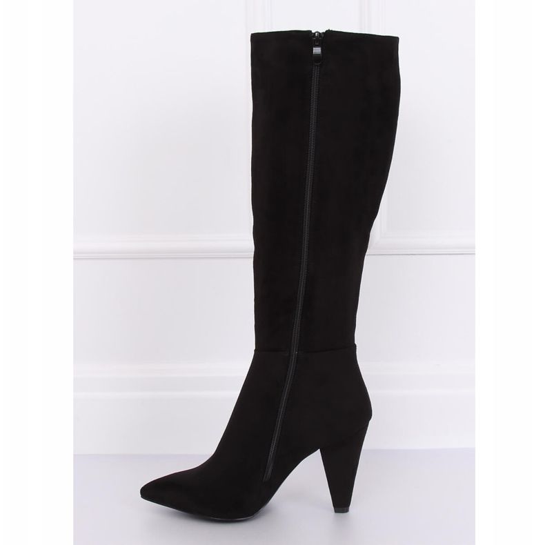 Klasszikus fekete magassarkú 8677 Fekete 1