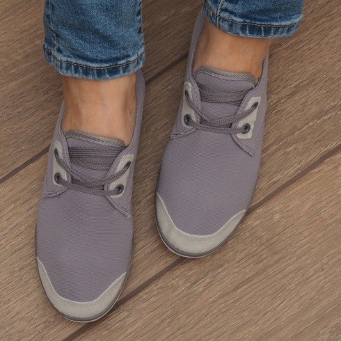 Lycra 1603 szürke fűzős cipők 1