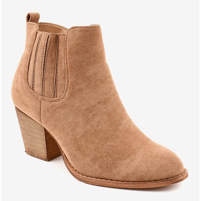 Bézs színű velúr csizma az SA-3338 oszlopon 1