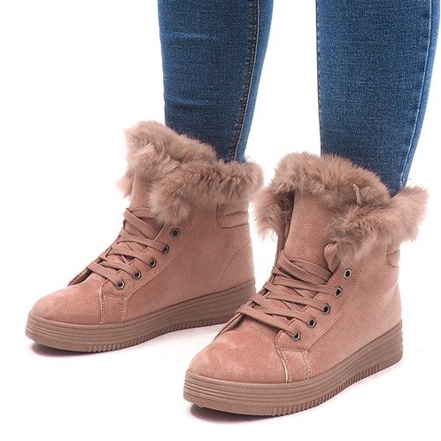 Meleg cipők AB-14 Pink rózsaszín 1