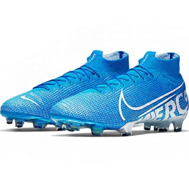 Nike Mercurial Superfly 7 Elite Fg M AQ4174-414 futballcipő kék kék 2