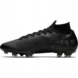 Nike Mercurial Superfly 7 Elite Fg M AQ4174-001 futballcipő fekete fekete 2 Nike Mercurial Superfly 7 Elite Fg M AQ4174-001 futballcipő fekete fekete 2
