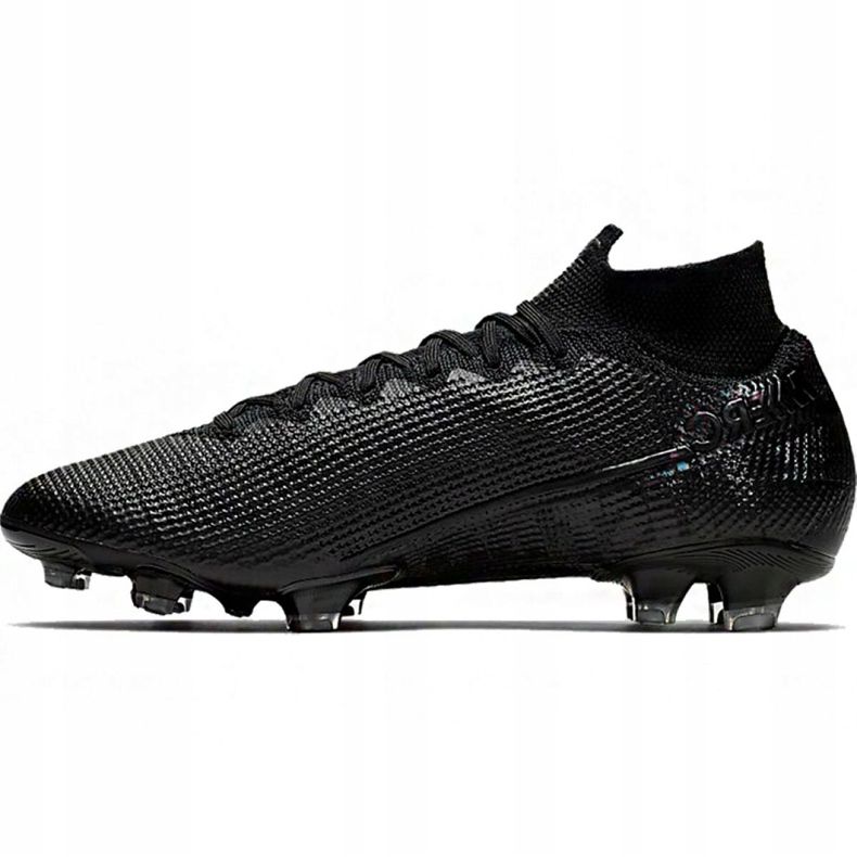 Nike Mercurial Superfly 7 Elite Fg M AQ4174-001 futballcipő fekete fekete 2 Nike Mercurial Superfly 7 Elite Fg M AQ4174-001 futballcipő fekete fekete 2