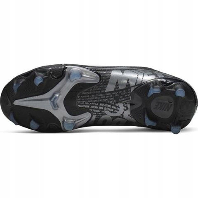 Nike Mercurial Superfly 7 Academy FG / MG Jr AT8120-001 futballcipő fekete fekete 1