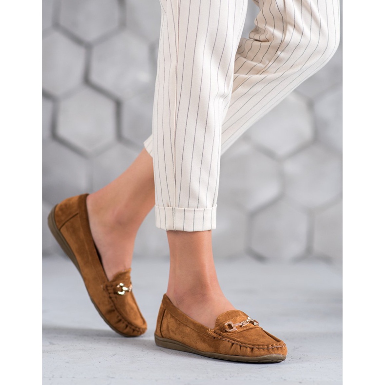 Sixth Sense Mokaszinok Díszítéssel barna 2