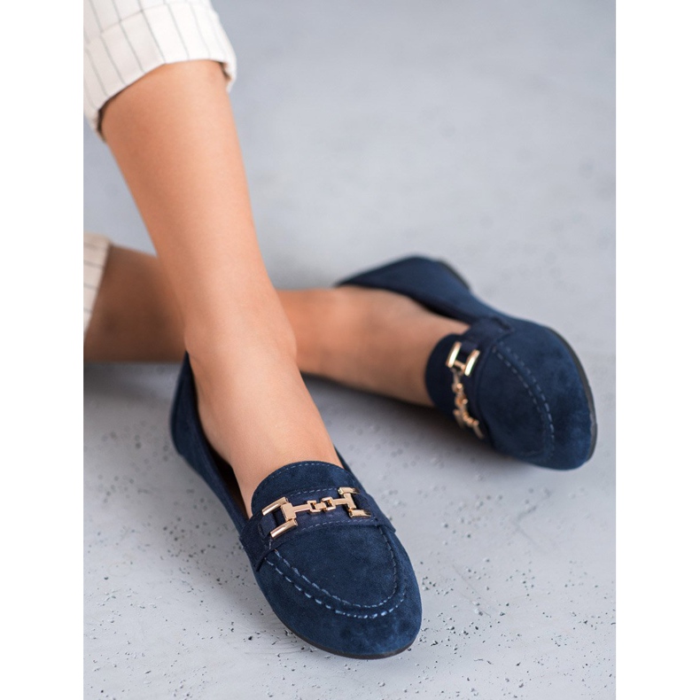 Abloom Velúr urak díszítéssel kék 2